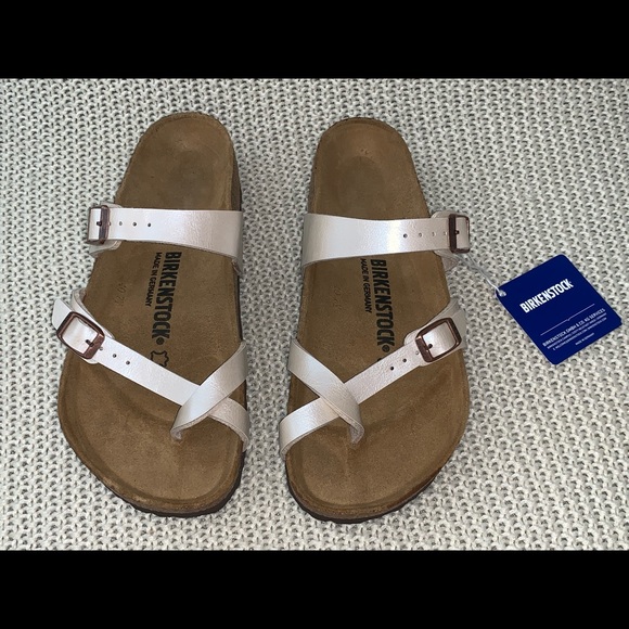 Birkenstock Shoes - Birkenstock Mayari pearl white Size: EU 38